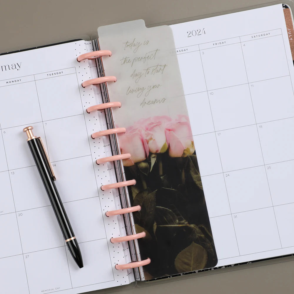 Moody Florals Classic Bookmarks - 3 Pack