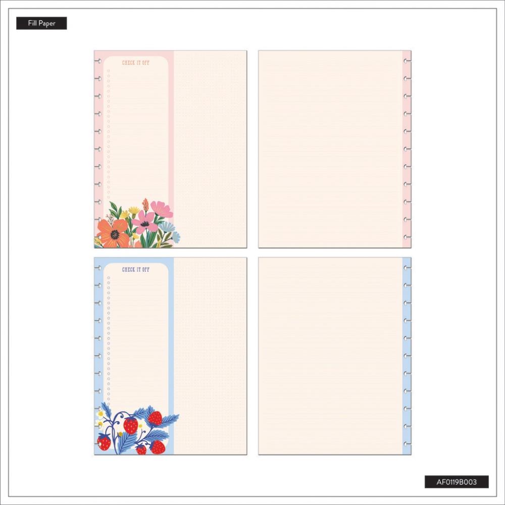 Dashboard + Dotted Lined BIG Filler Paper - Teaching Seasons