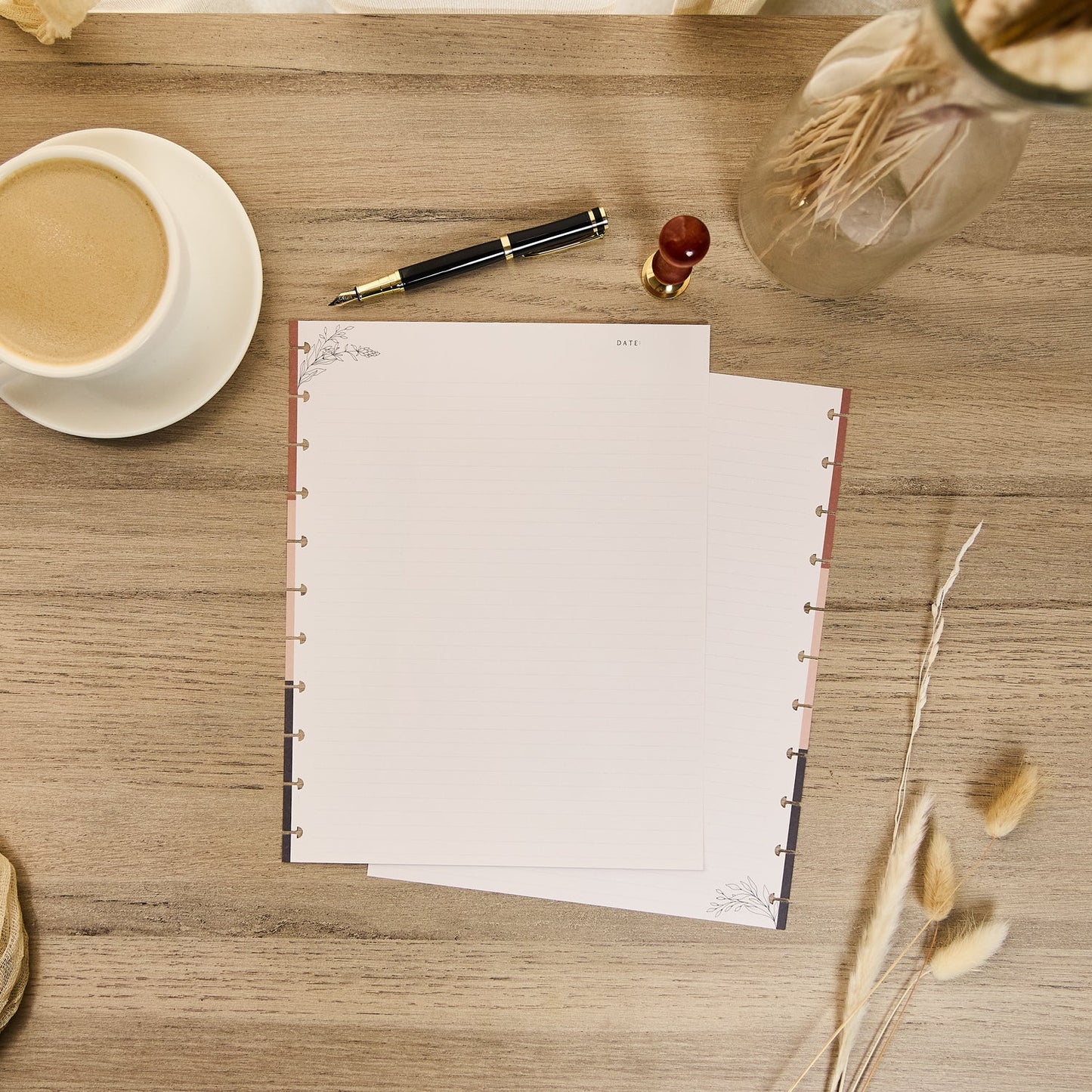 Dotted Lined BIG Filler Paper - Modern Charm