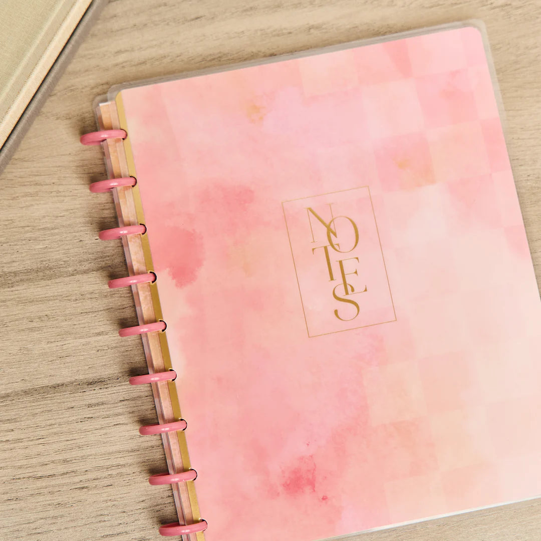 Dotted Lined Classic Notebook - Textured Canvas