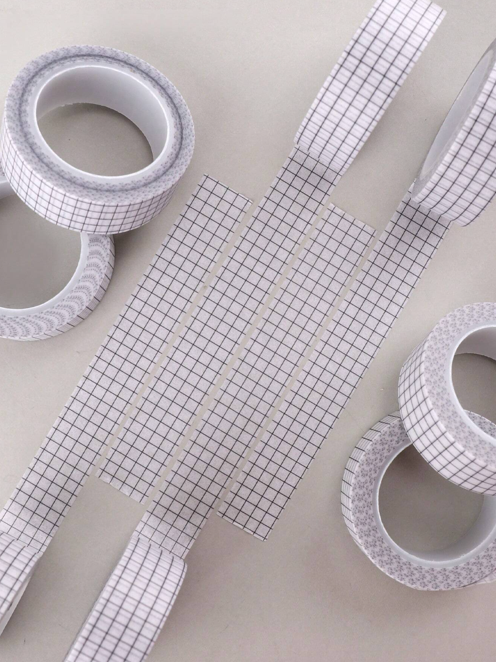 Grid Washi Tape Roll