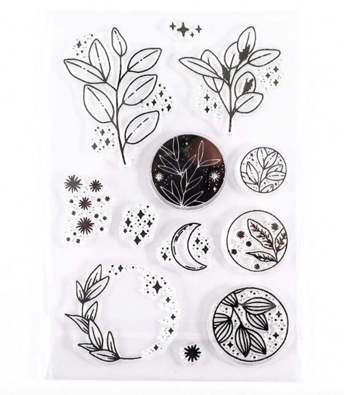 Midnight Foliage Stamps