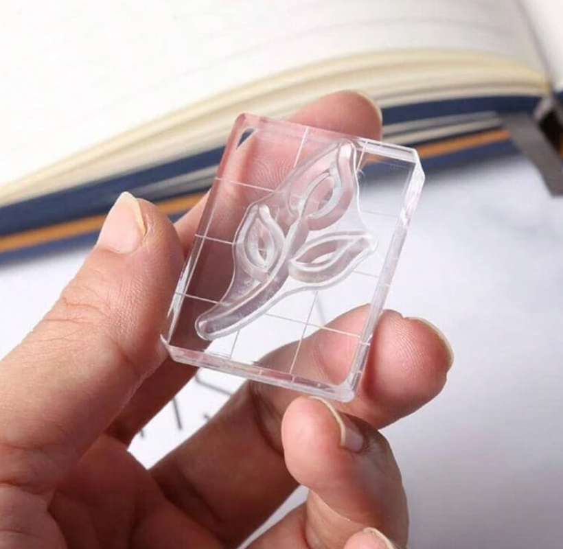 Acrylic Stamp Block - 5x4cm
