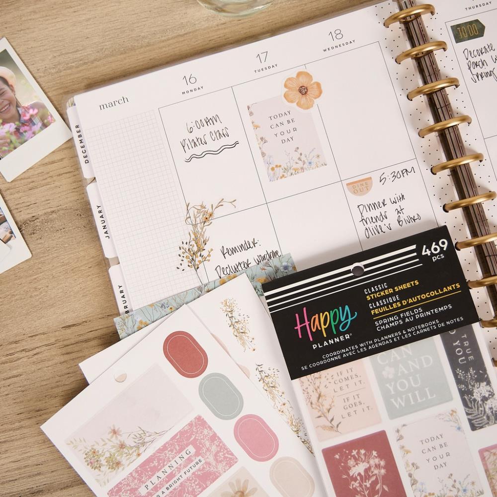 Value Pack Stickers - Spring Fields