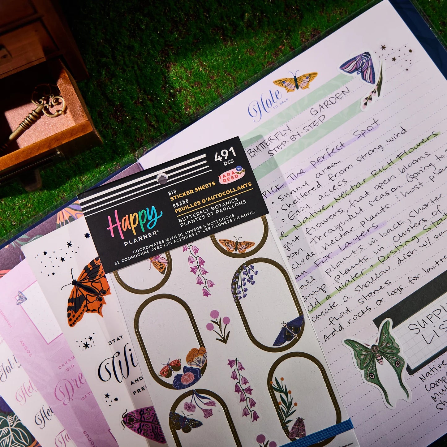 Value Pack Stickers - Butterfly Botanics - BIG