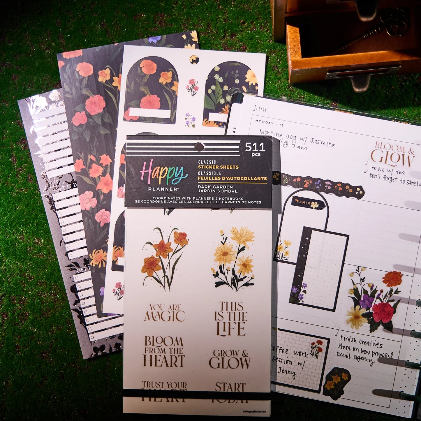 Value Pack Stickers - Dark Garden