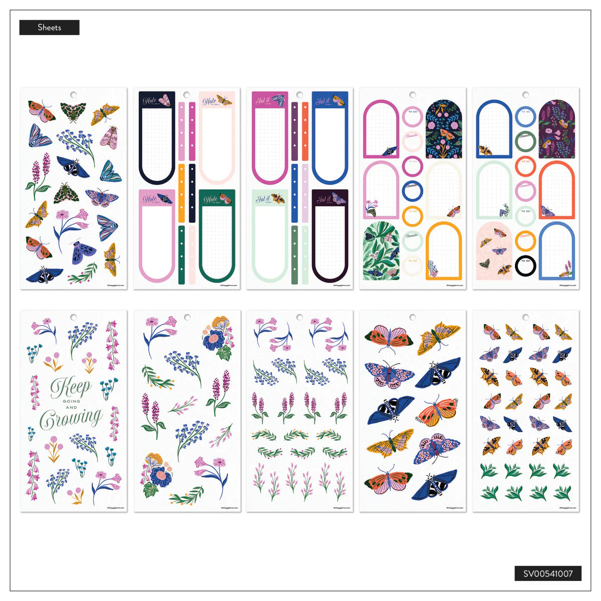 Value Pack Stickers - Butterfly Botanics