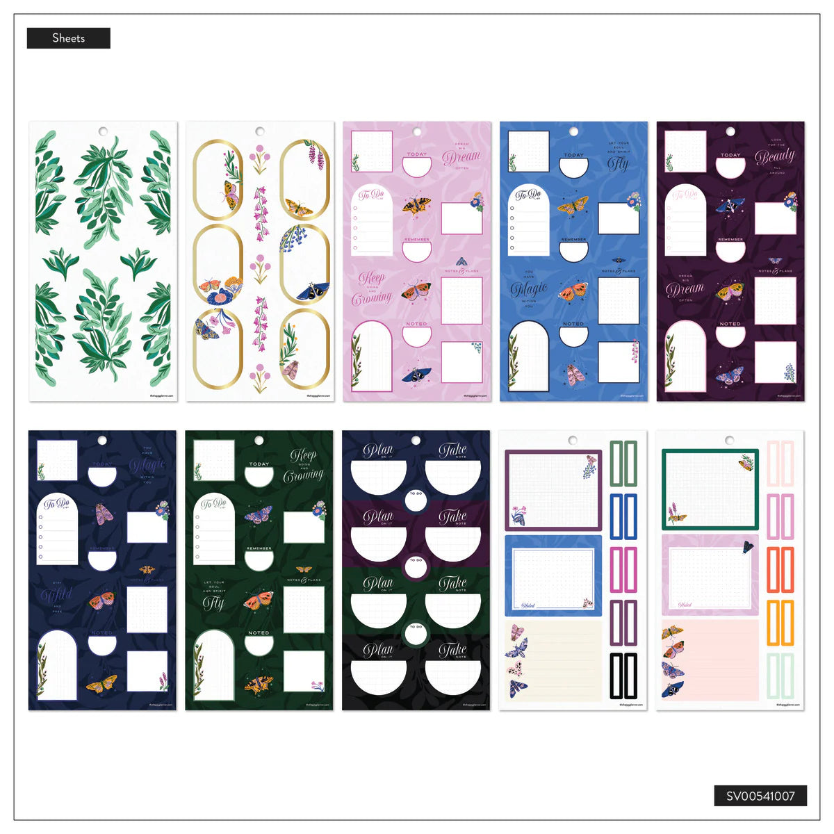 Value Pack Stickers - Butterfly Botanics