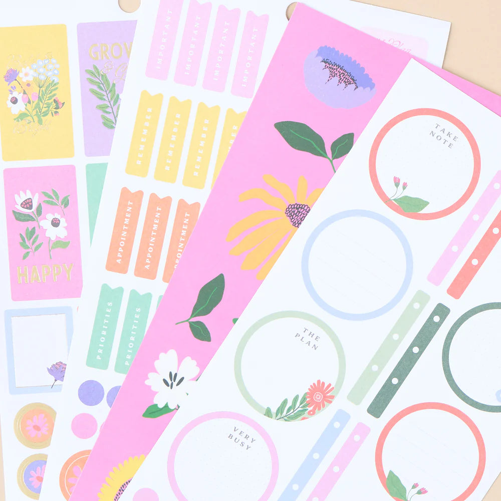 Value Pack Stickers - Brilliant Blooms - Mini