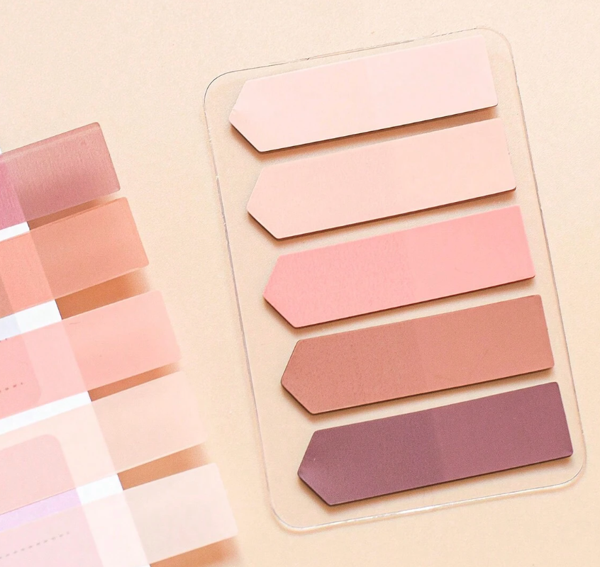 Neutral Pinks Sticky Tabs