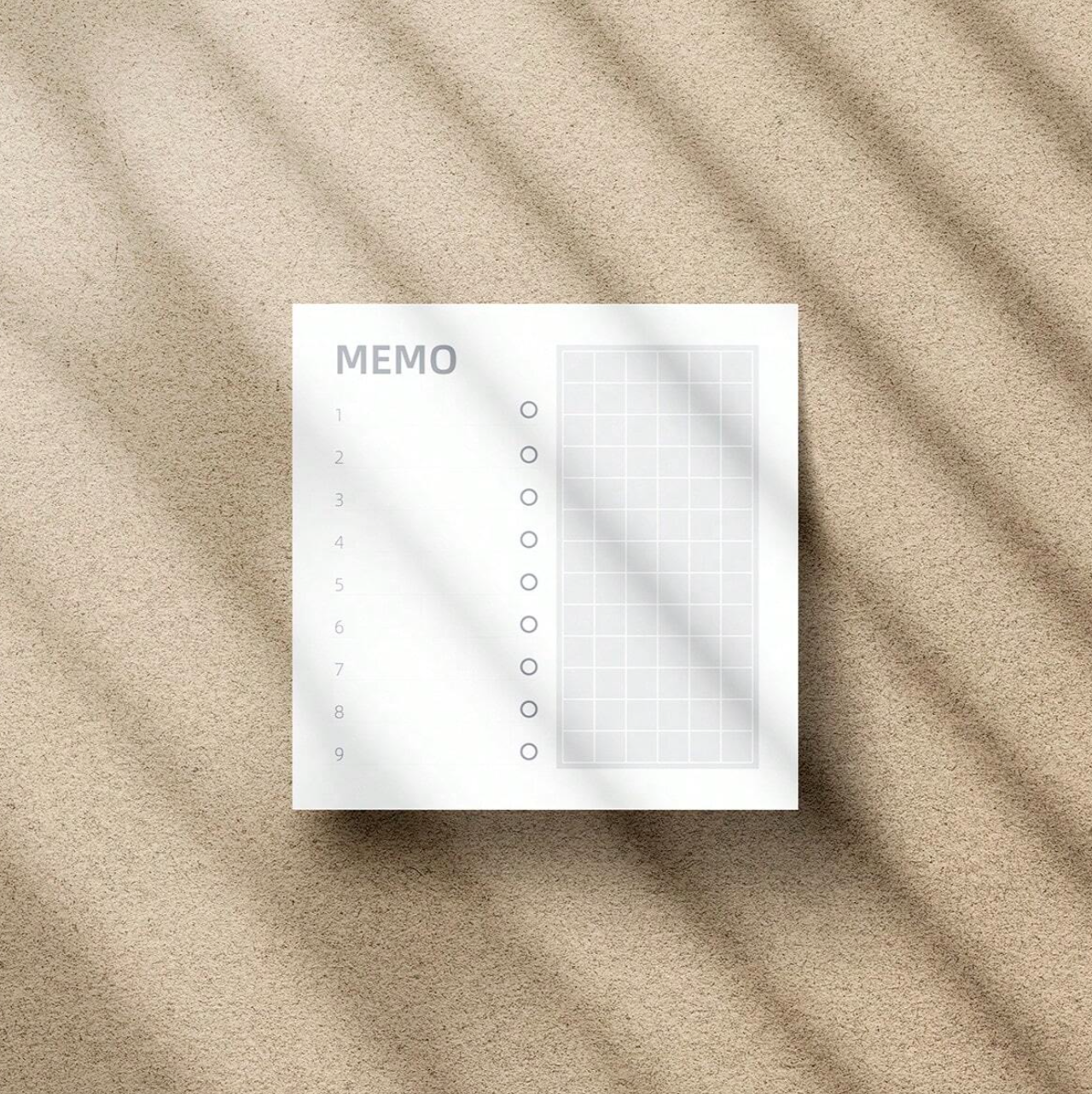 Memo Sticky Notes
