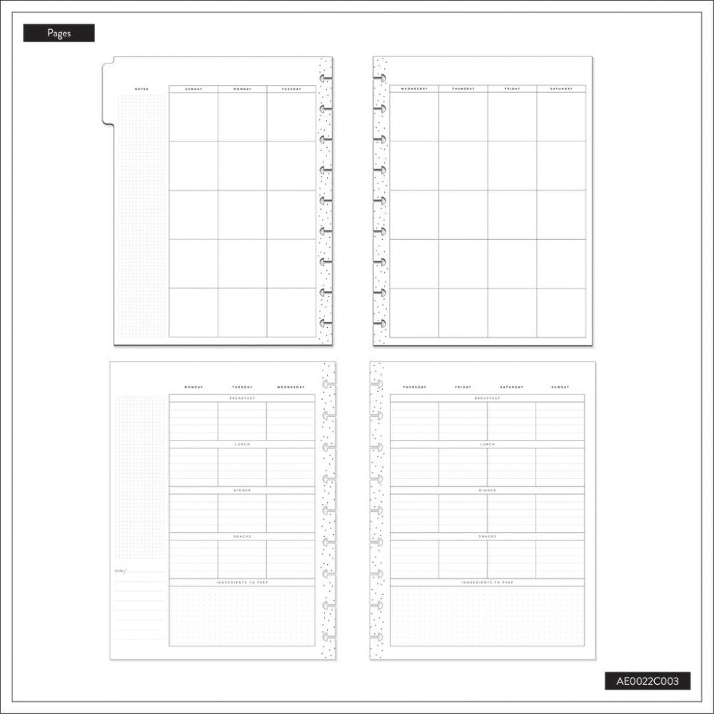 Rustic Roots Meal Planning - Classic Extension Pack - 4 Months