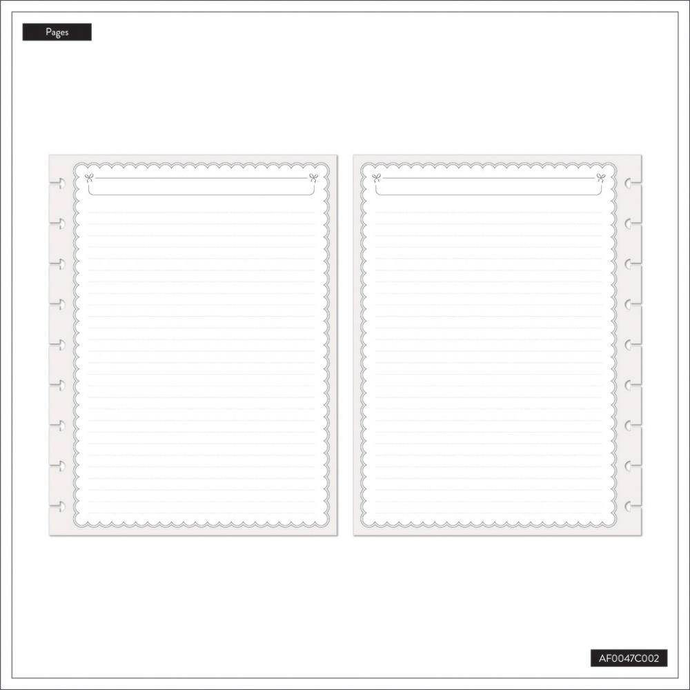 Dotted Lined Classic Filler Paper - Sweet & Simple