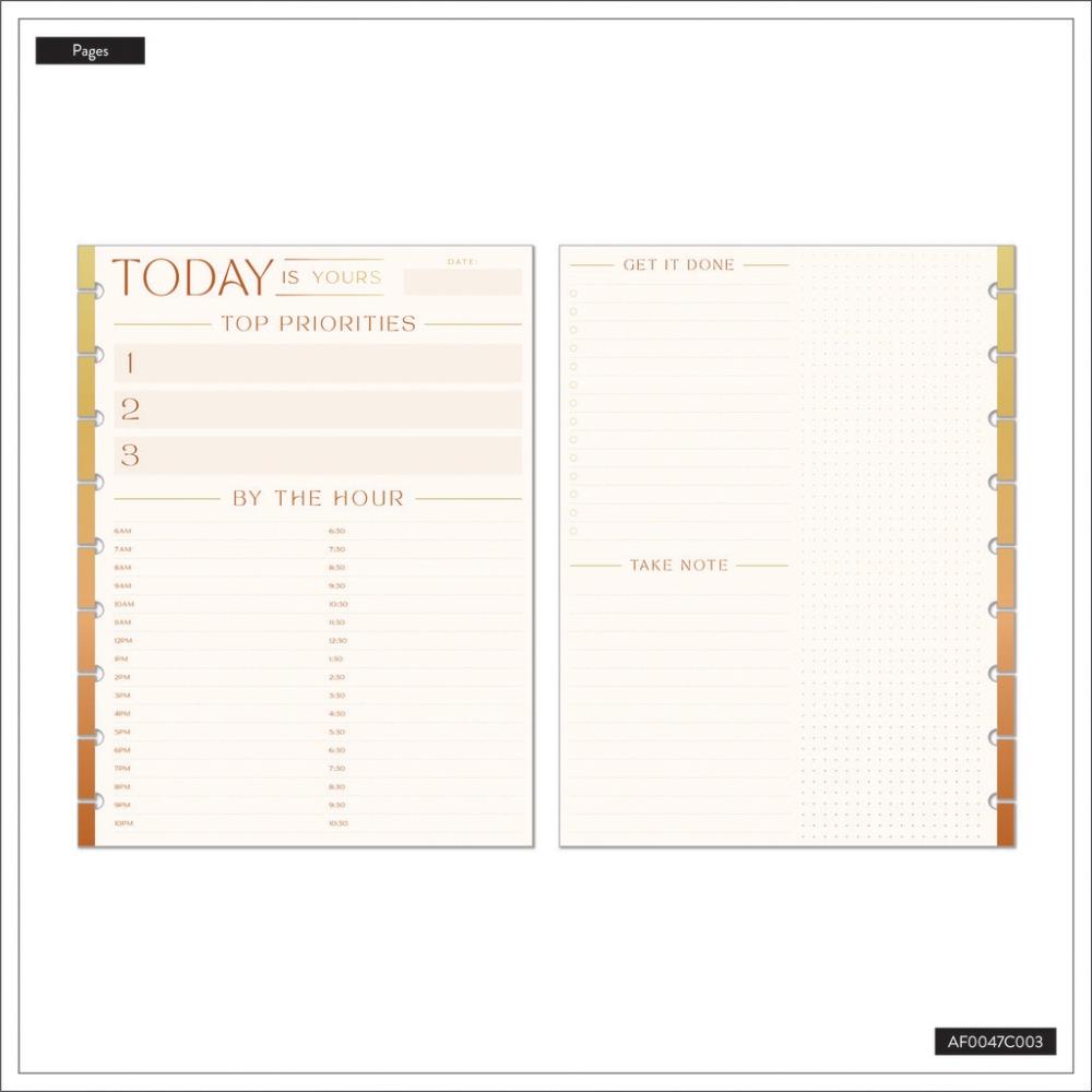 Dashboard Classic Filler Paper - By the Hour