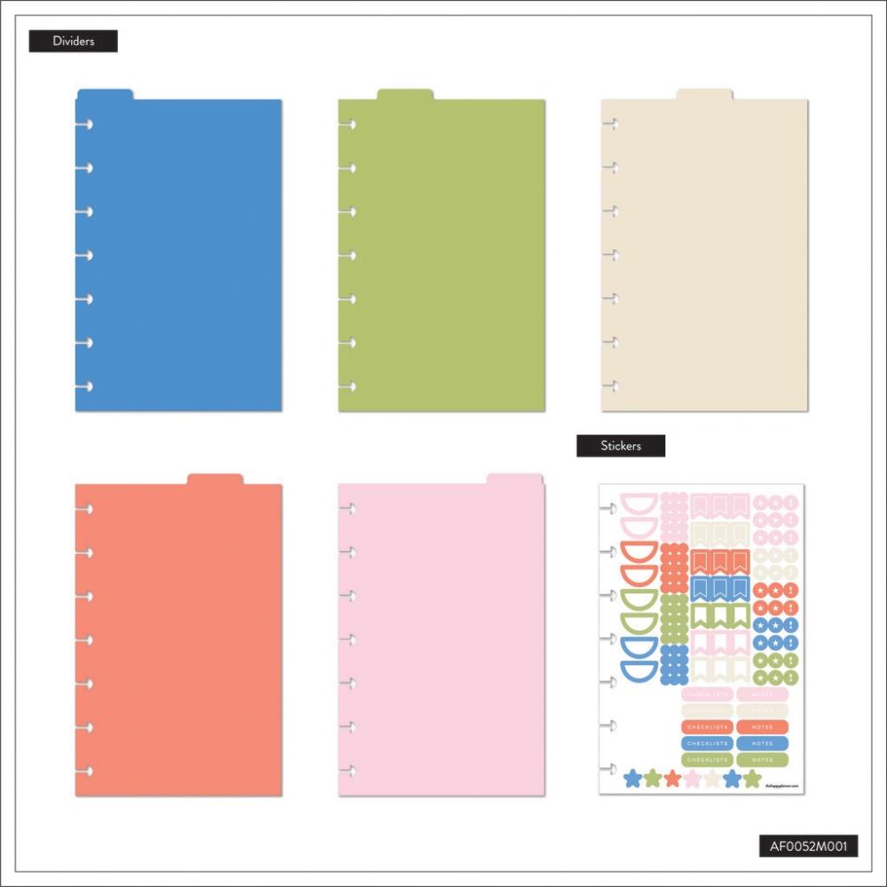 Bright Day Mini Plastic Dividers - 5 Pack