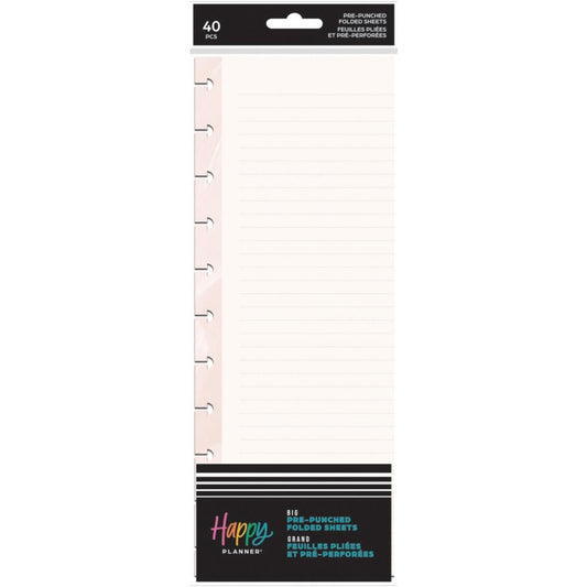Folded BIG Dotted Lined + Dashboard Sheet Fill Paper - Everyday Magic