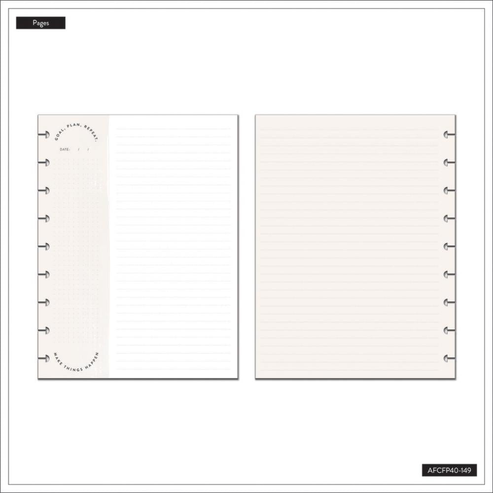 Dashboard + Dotted Lined Classic Filler Paper - Neutrals