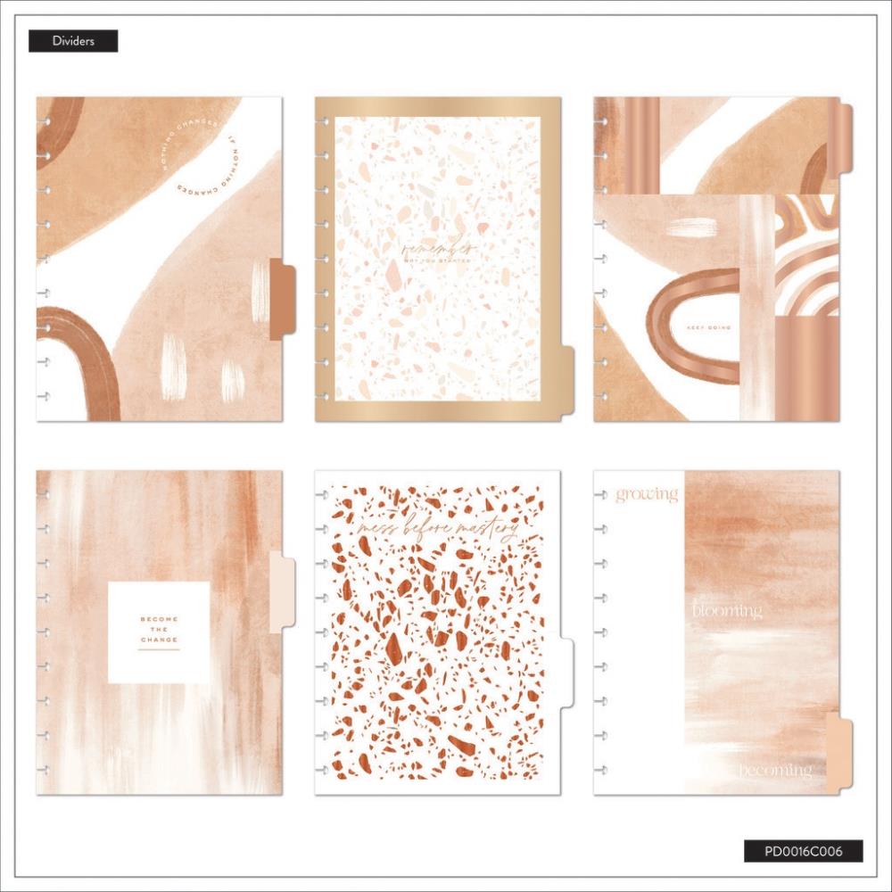 Undated Sand & Stone Customisable Recovery Planner – Classic Recovery Layout – 12 Months