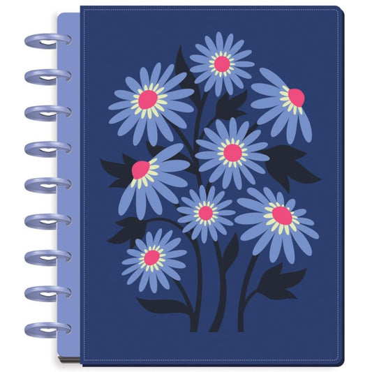 2026 SPECIALTY Florescent Florals Customisable Planner – Classic Vertical Layout – 12 Months