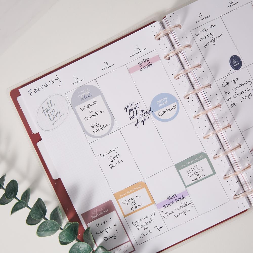 Undated See the Good Customisable Planner – Classic Vertical Layout – 12 Months
