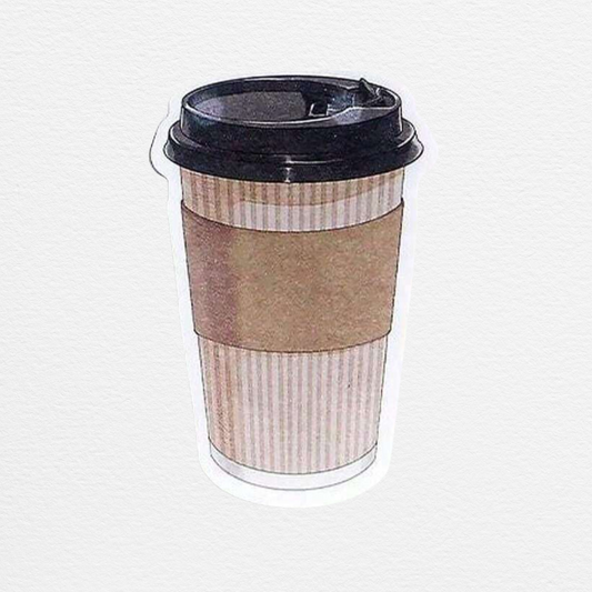 Cafe Latte Sticky Notes
