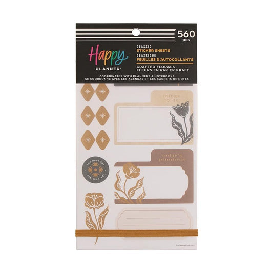 Value Pack Stickers - Krafted Florals