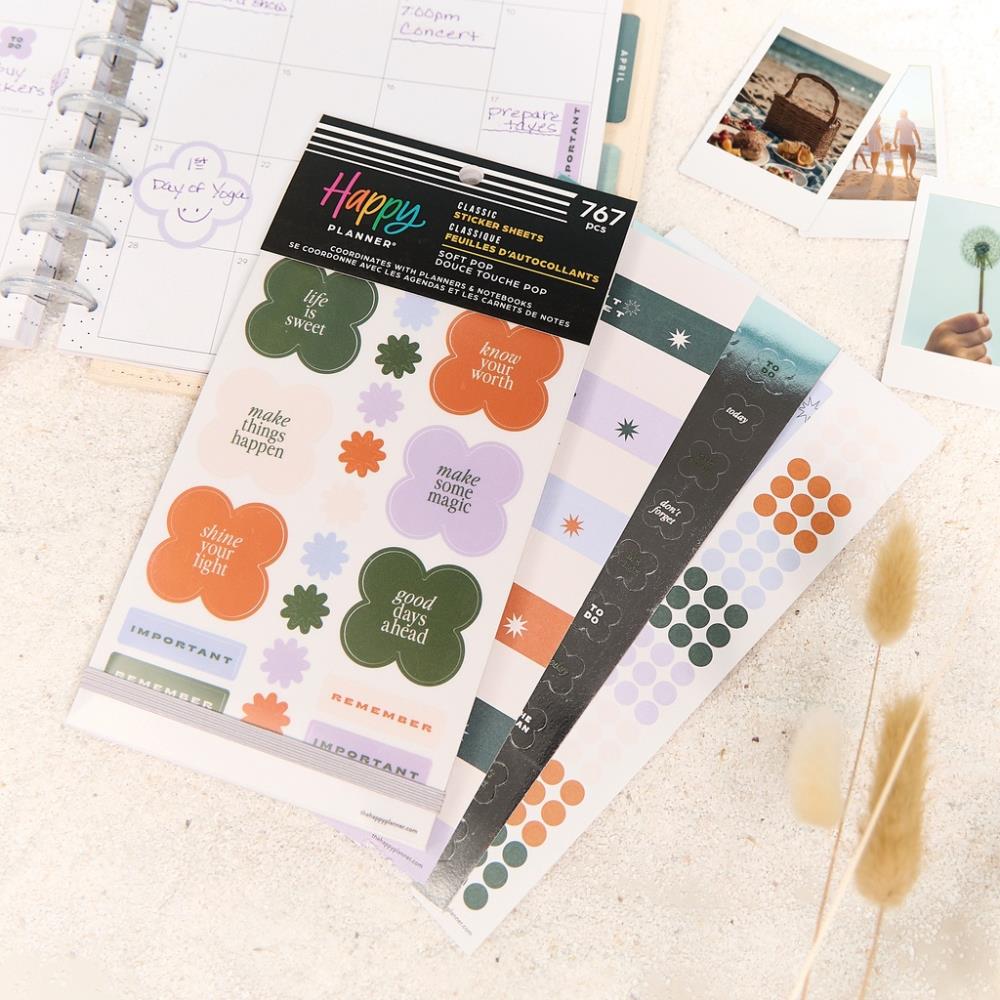 Value Pack Stickers - Soft Pop