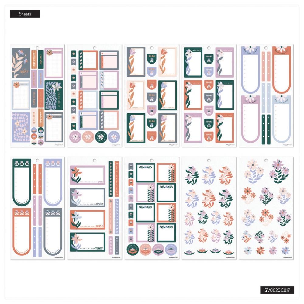 Value Pack Stickers - Petals & Plans
