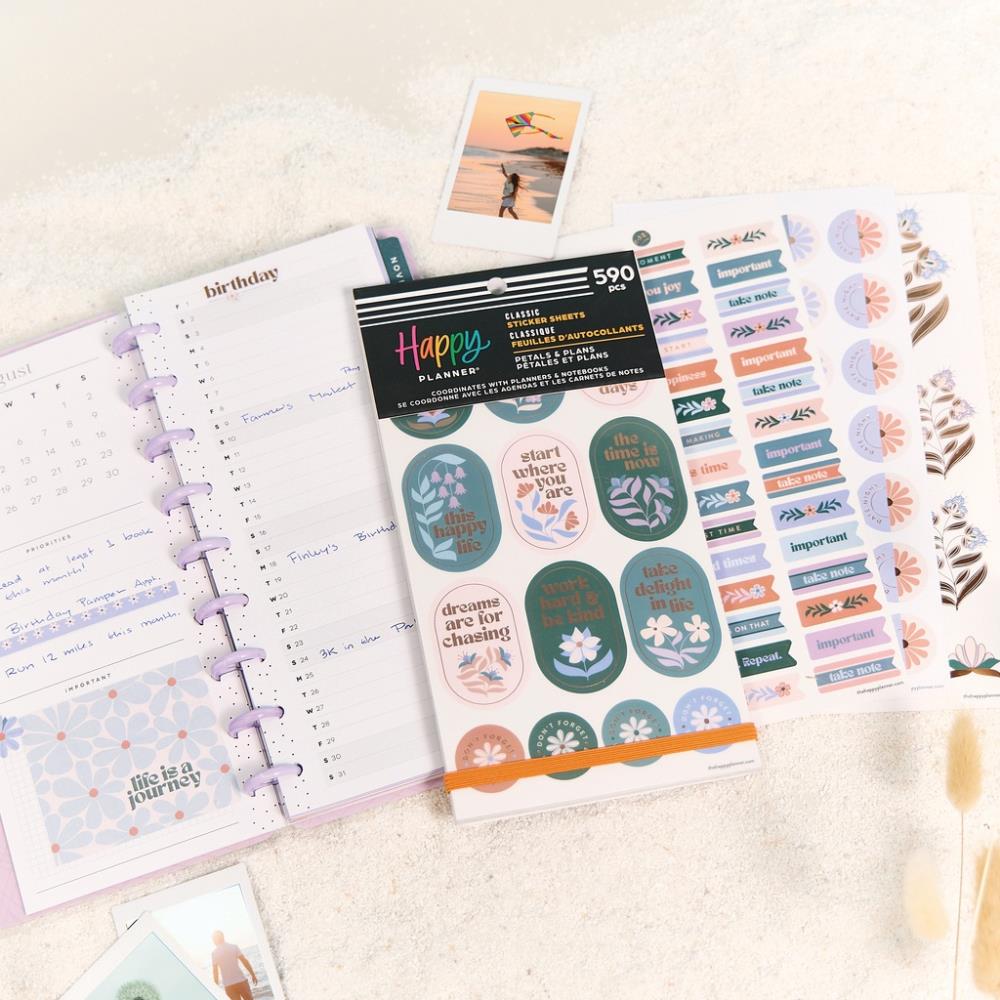 Value Pack Stickers - Petals & Plans