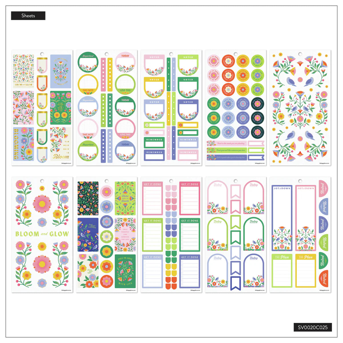 Value Pack Stickers - Bloom & Glow