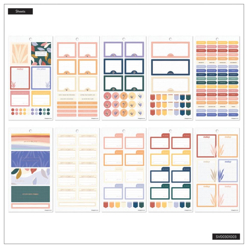 Value Pack Stickers - Serene Shapes - Mini