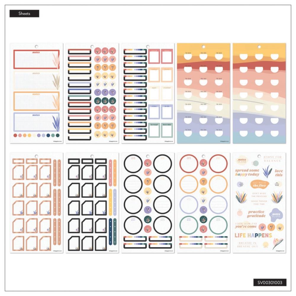 Value Pack Stickers - Serene Shapes - Mini