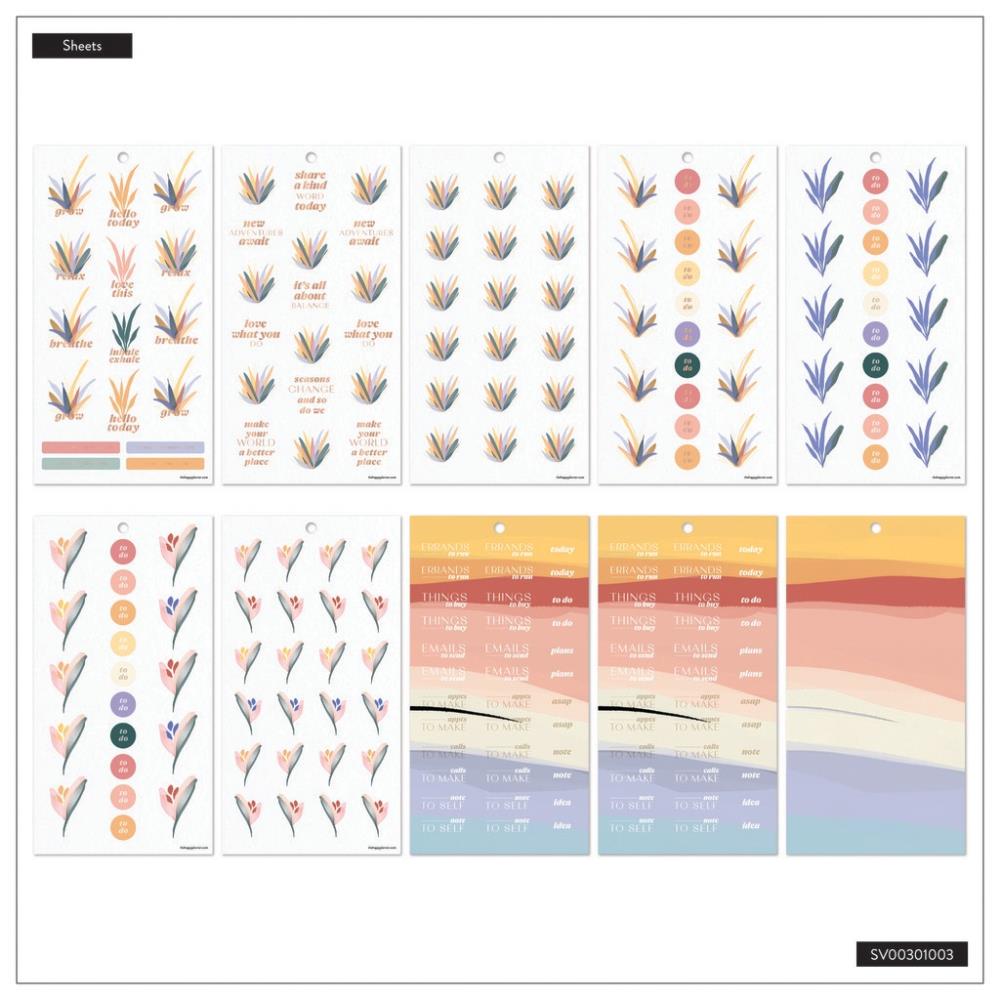 Value Pack Stickers - Serene Shapes - Mini