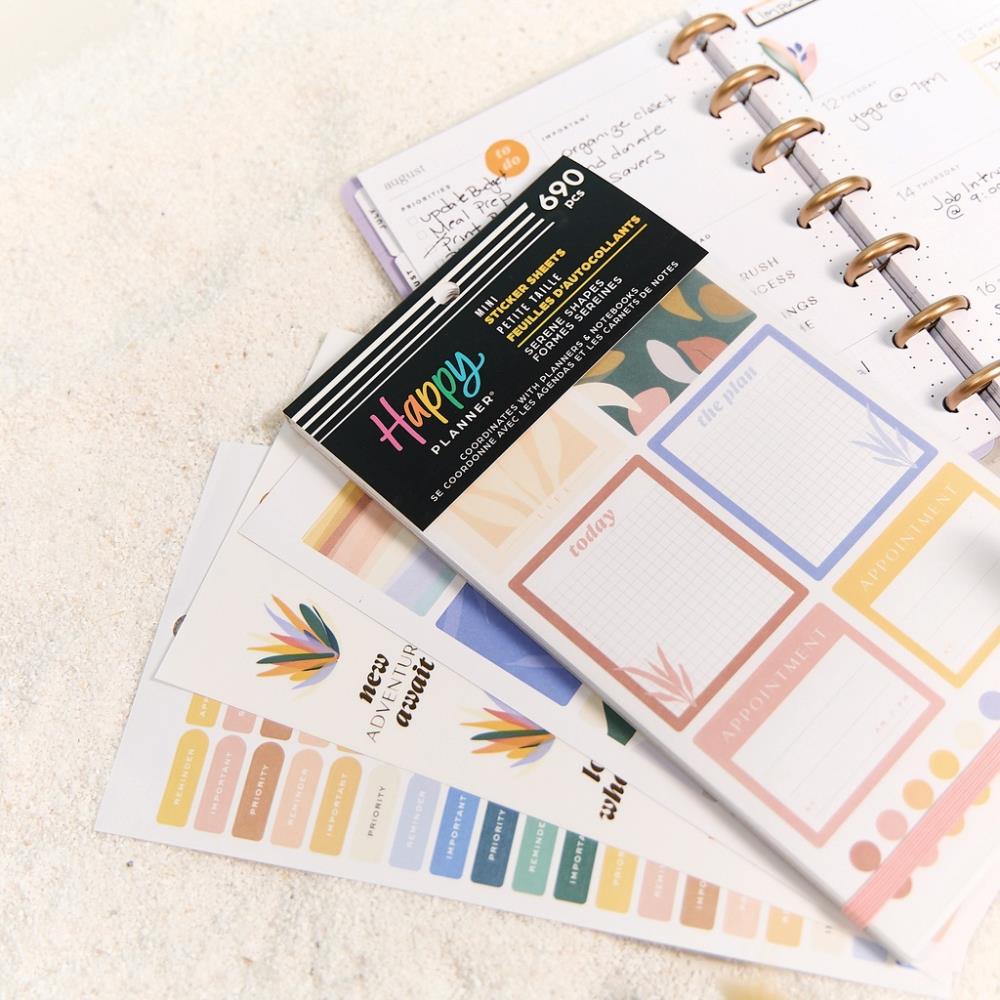 Value Pack Stickers - Serene Shapes - Mini