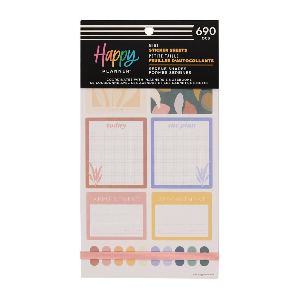 Value Pack Stickers - Serene Shapes - Mini