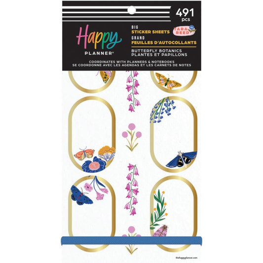 Value Pack Stickers - Butterfly Botanics - BIG