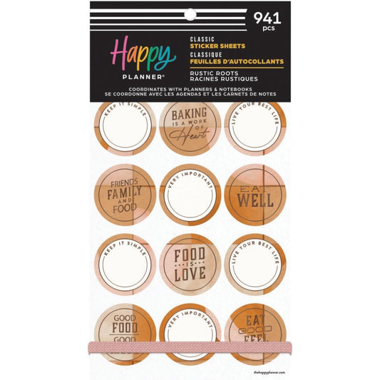 Value Pack Stickers - Rustic Roots Meal Planning
