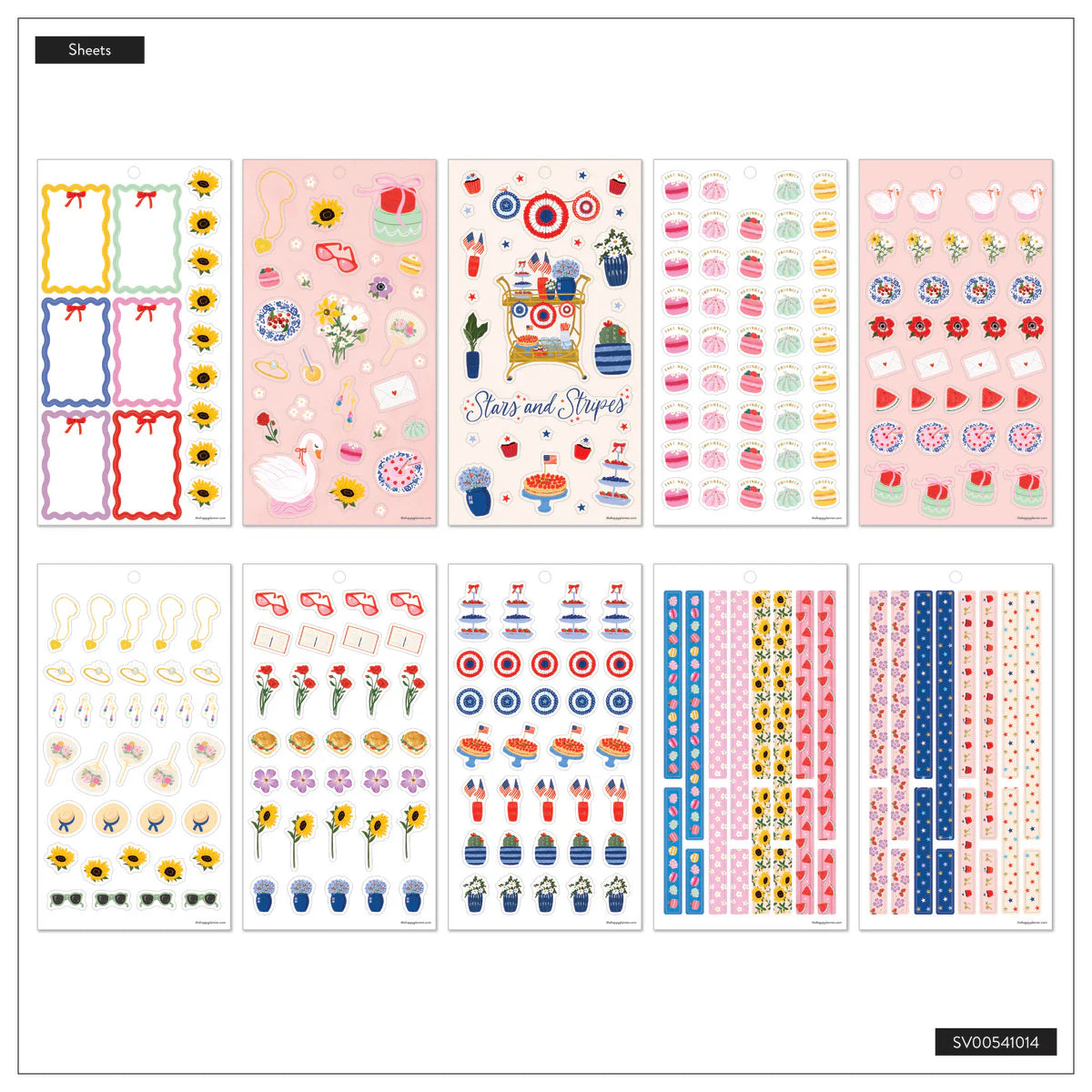 Value Pack Stickers - Summer Charm