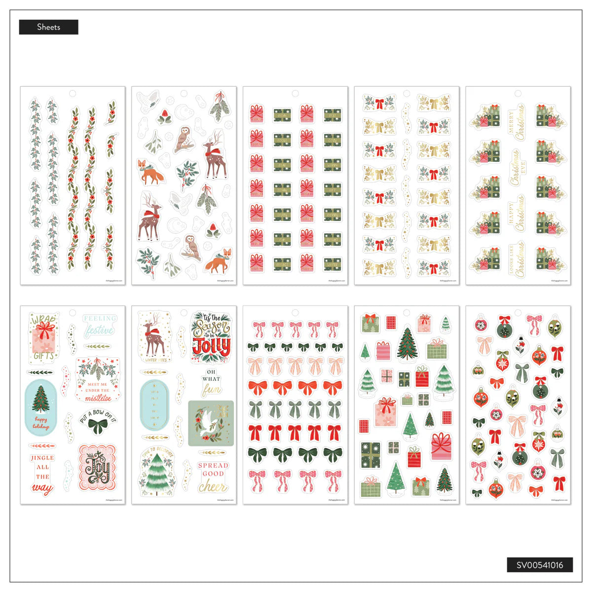 Value Pack Stickers - Christmas Wonder