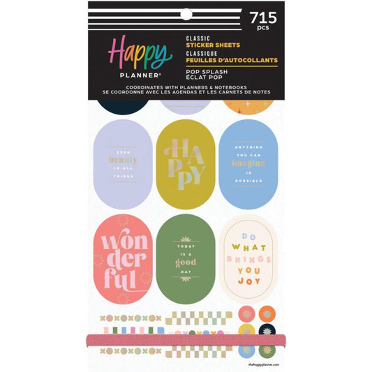 Value Pack Stickers - Pop Splash