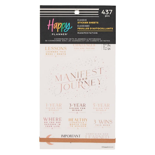 Value Pack Stickers - Manifest